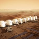 Mars One 2025 settlement